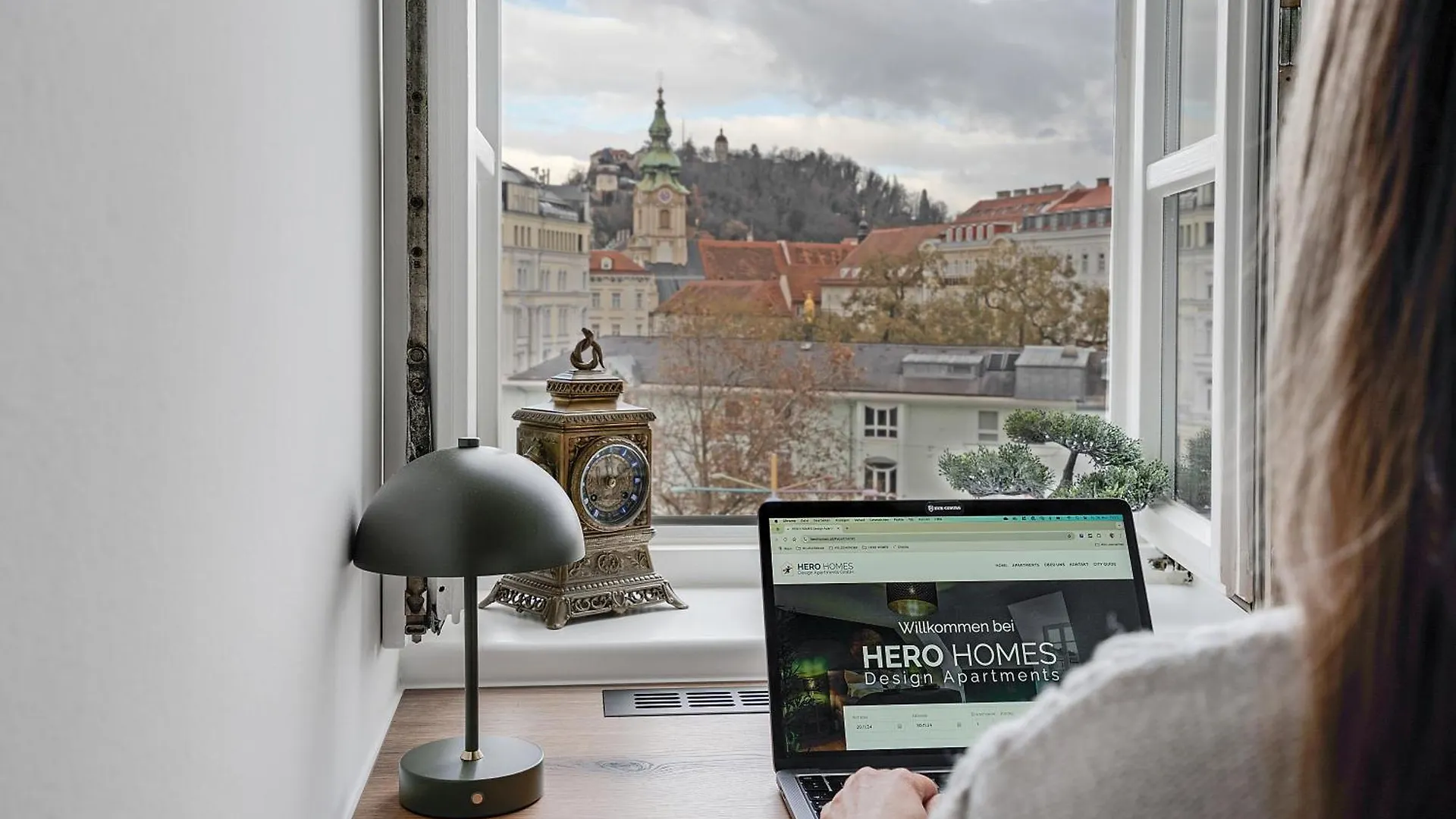 Apartment Urban Jungle Design - Historic City Center With Free Parking & Panoramic View By Hero Homes Graz Österreich